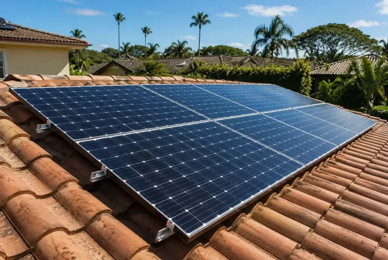 Installation de panneaux solaires à Cardesse